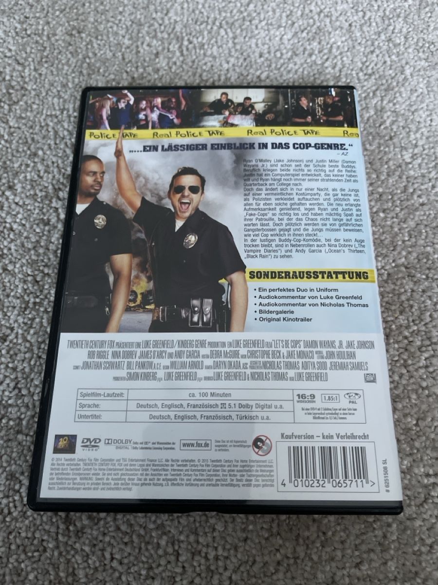 Tutti i DVDs: Let's Be Cops Die Party Bullen DVD – Usato da Unterkulm venduto da AnoliOccasion 3