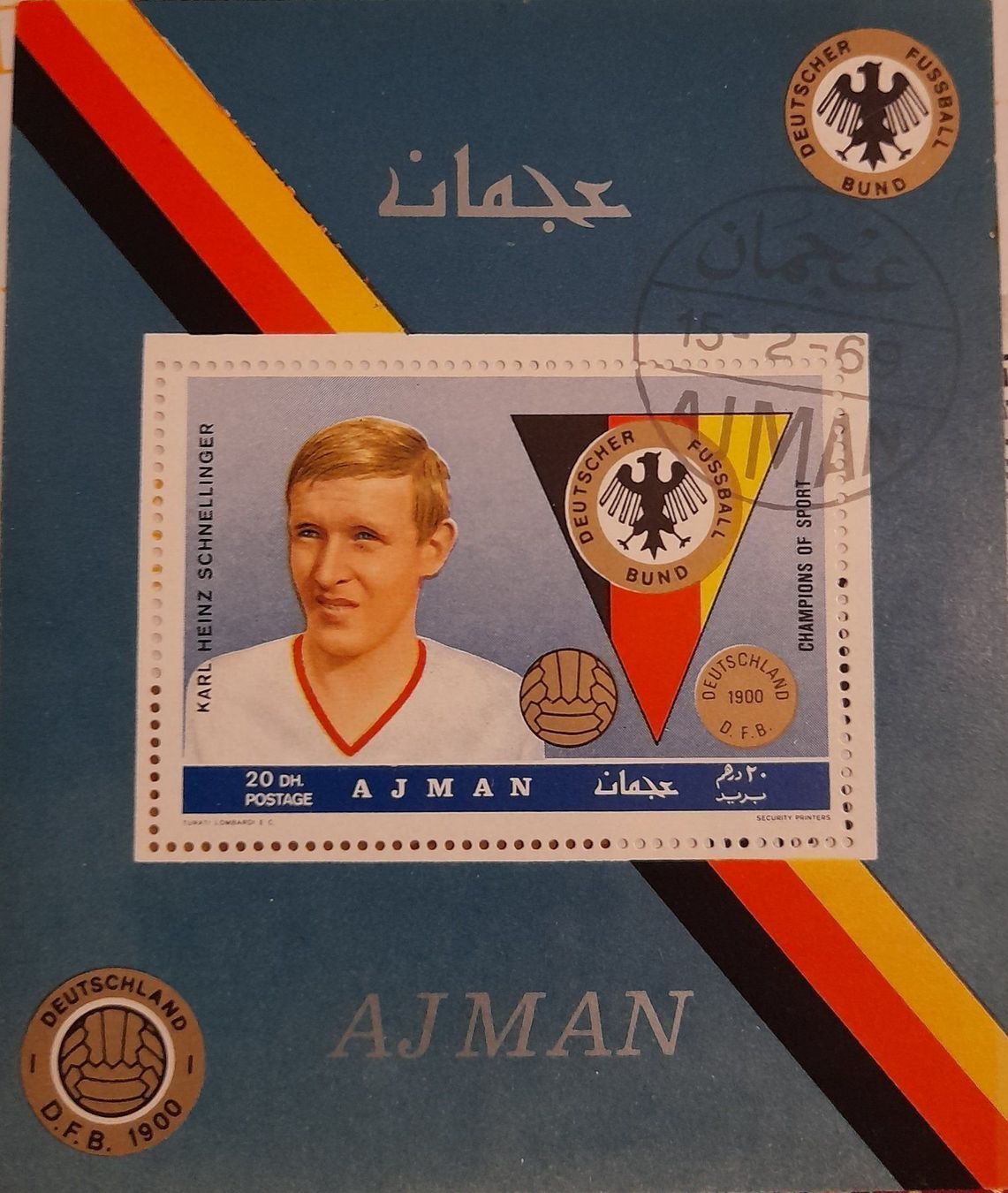 Tutti i francobolli: Ajman – Usato da Balgach venduto da SIMEON27