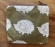 Kleines Etui / Portemonnaie für Münzen Igel