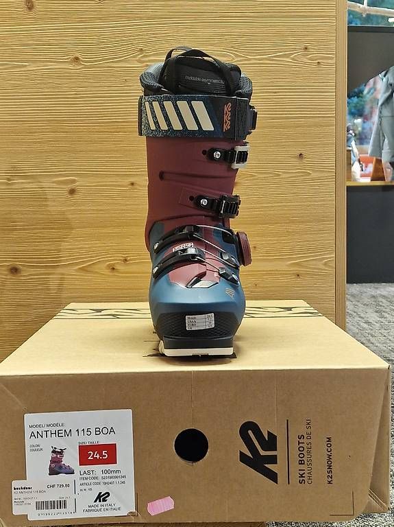 Chaussures hommes: K2 ANTHEM 115 BOA SKISCHUH – D'occasion à Grindelwald par Backdoor_Shop 2