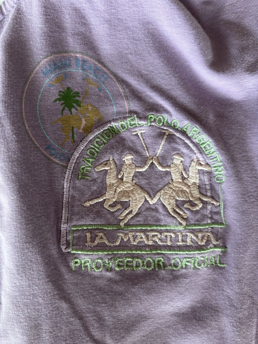 La Martina Polo-Shirts: Polo La Martina Miami Beach violet L – Gebraucht aus Dotzigen von SecondHandGems 4