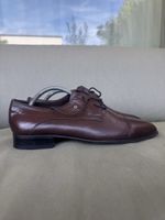 Herrenschuhe Arena braun Leder Business Grösse 42 gebraucht