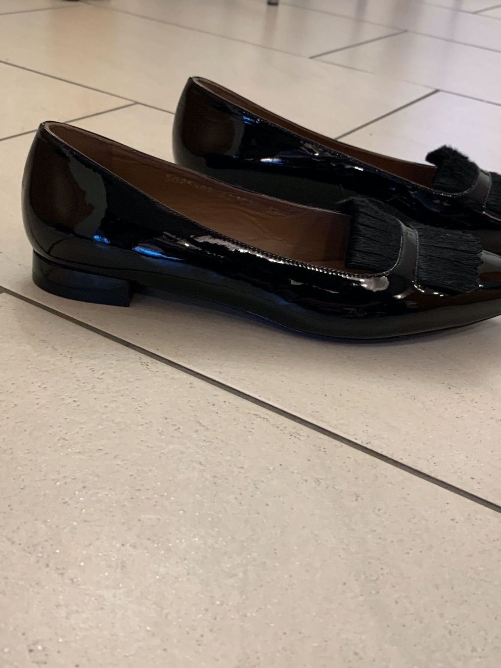 Escada Scarpe da donna: Escada Ballerinas Slipper mit Fell – Nuovo e nell'imballaggio originale da Unterägeri venduto da Jr61 4