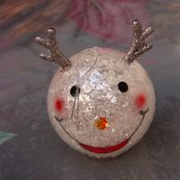 Boule de Noël originale Renne - Décoration!
