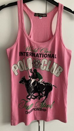 Bejeweled Polo Club Top Gr. S-L T-Shirt