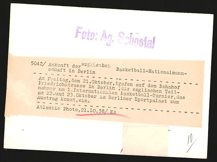 Fotografie & Manifesti: Fotografie Ansicht Berlin, englische Bas – Usato da Berlin venduto da bartko-reher 1