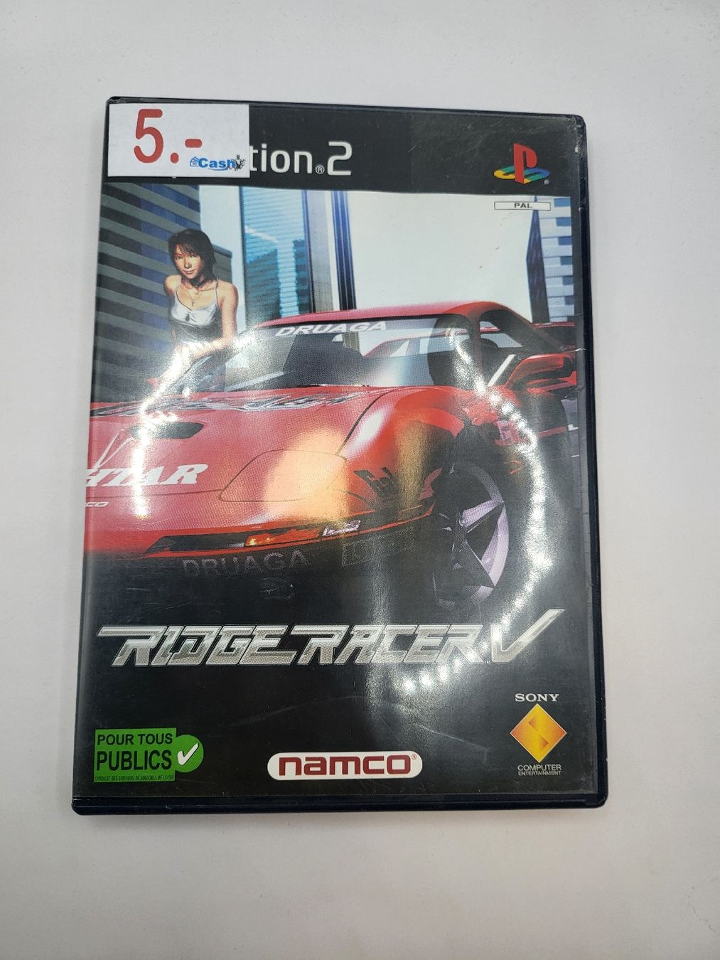 Giochi: Ridge Racer V - Playstation 2  – Usato da Lausanne venduto da CashngoLausanne