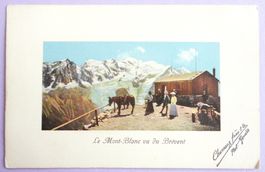 Le Mont-Blanc vu du Brévent