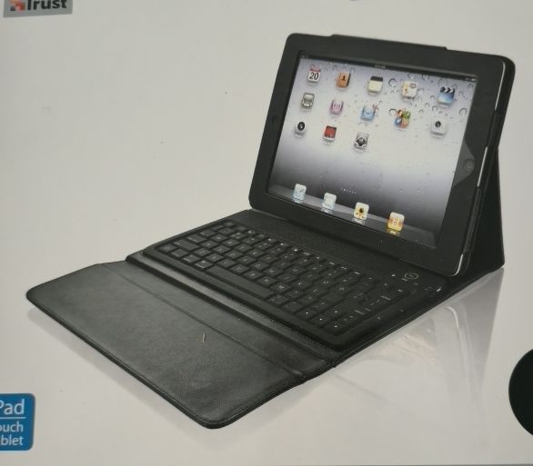 Tastiere: Trust iPad Tastatur Case - Neu – Nuovo e nell'imballaggio originale da Ehrendingen venduto da Ince2016