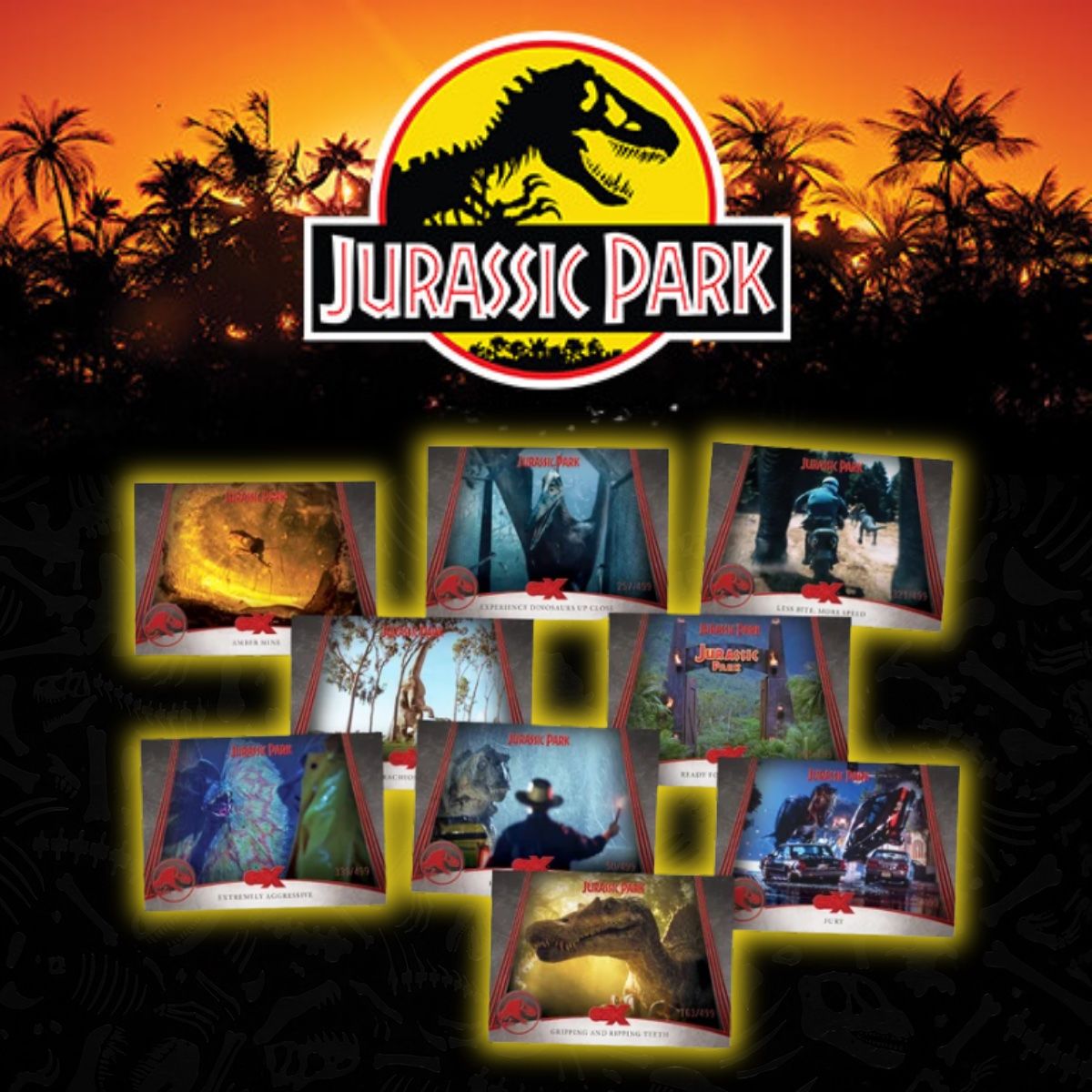 Cartes à collectionner: 2025 Cryptozoic CZX Jurassic Park SDCC Set #/499 – Neuf (Voir description) à St-Légier-Chiésaz par GemMintCH