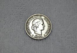 10 centimes/rappen 1884