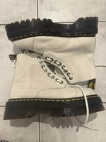 DOCMARTENS 💚 Grau/Mint Plateau 40