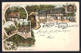 Litho Leipzig, Zoologischer Garten - B