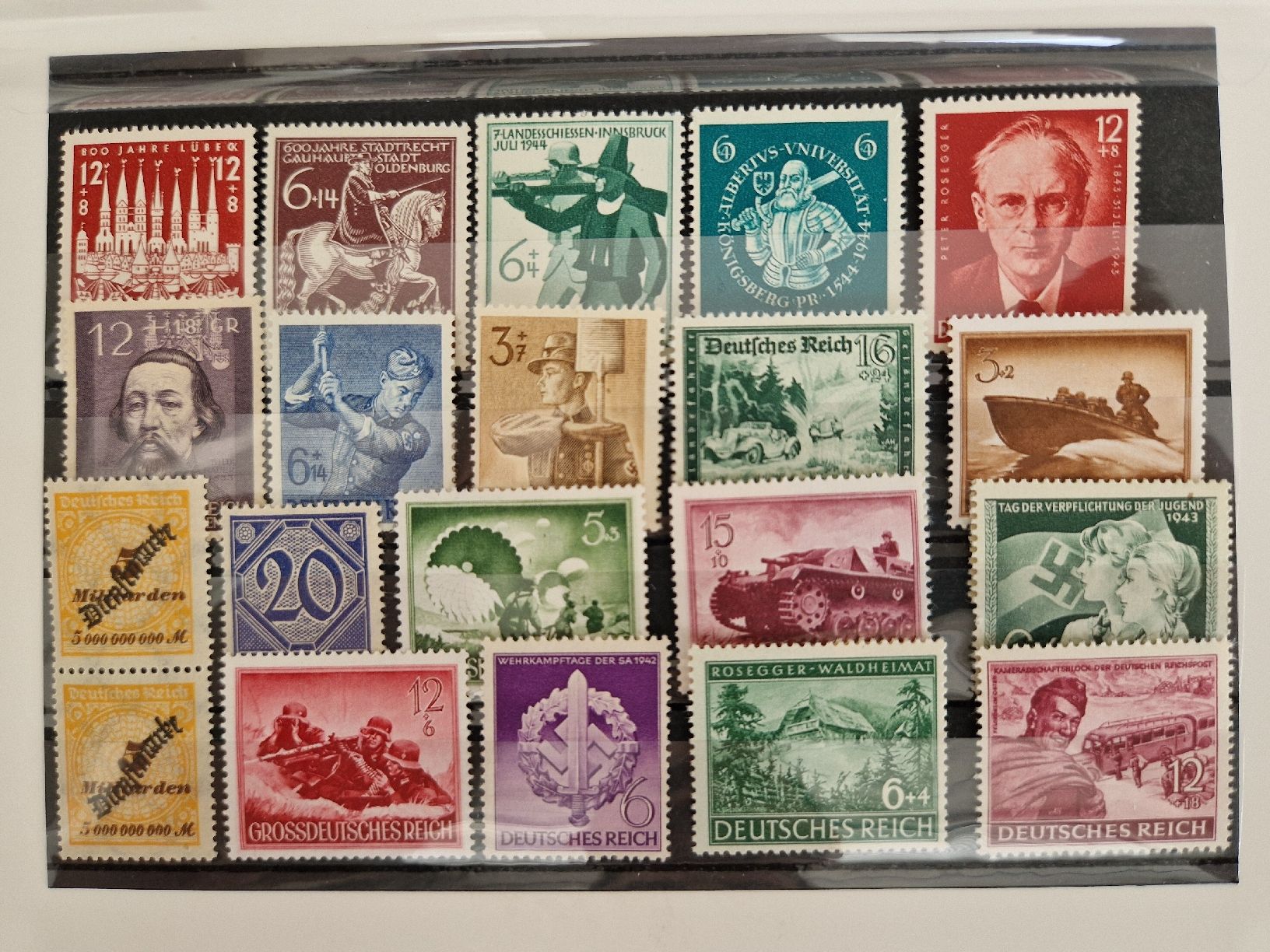 Tous les timbres: Deutsches Reich Briefmarken POSTFRISCH – Neuf (Voir description) à St. Gallen par Enrico_SG