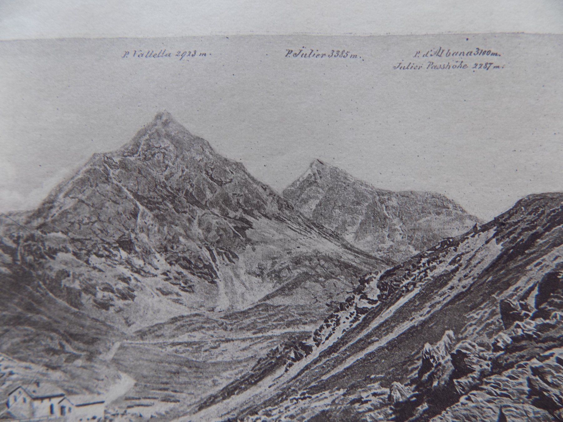 Incisioni: Julierpass Veduta 2240m – Usato da Risch venduto da Rischli15 5