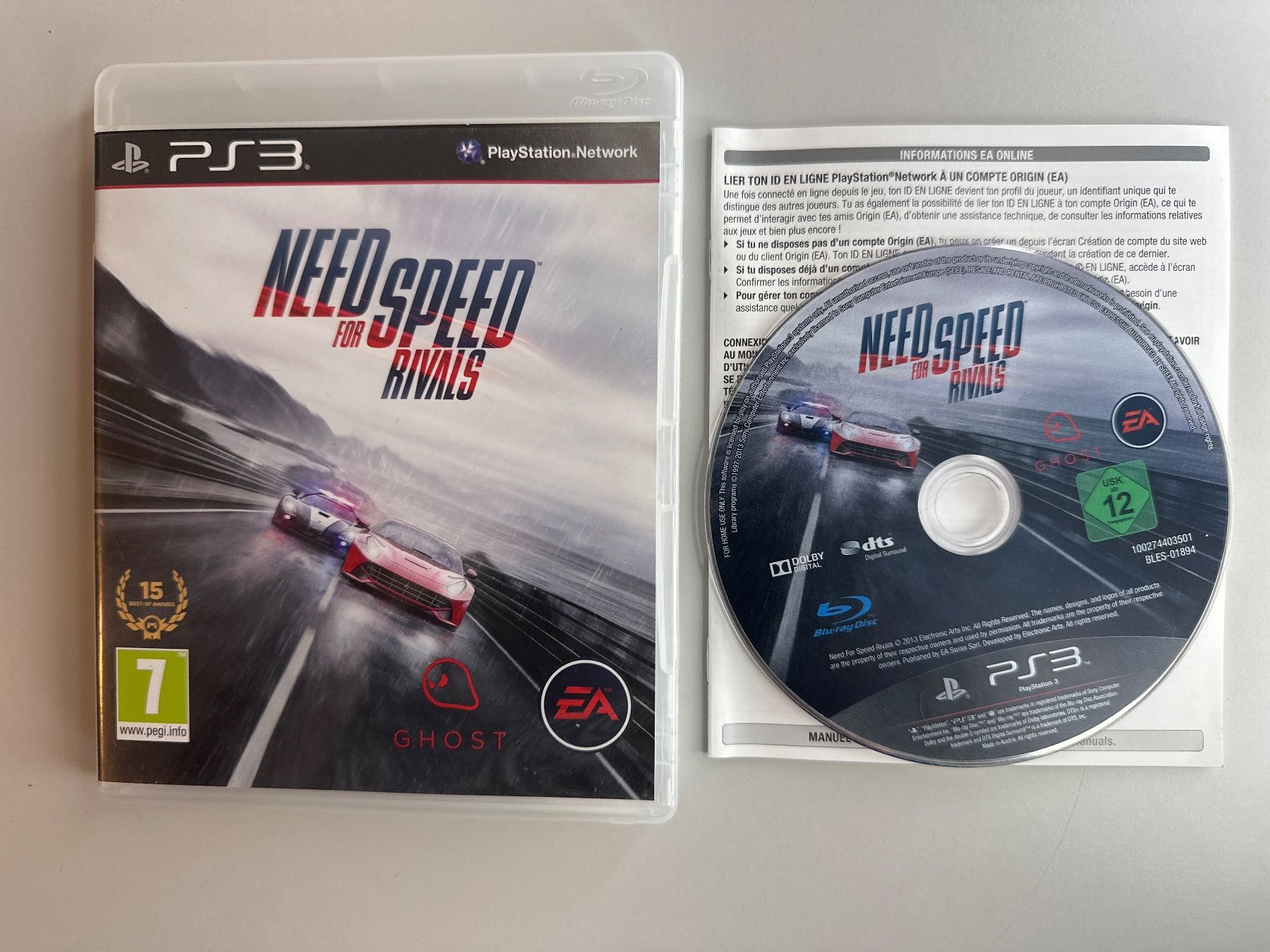 Sony Spiele: Need for Speed Rivals - PS3 – Gebraucht aus St.gallen von taduz
