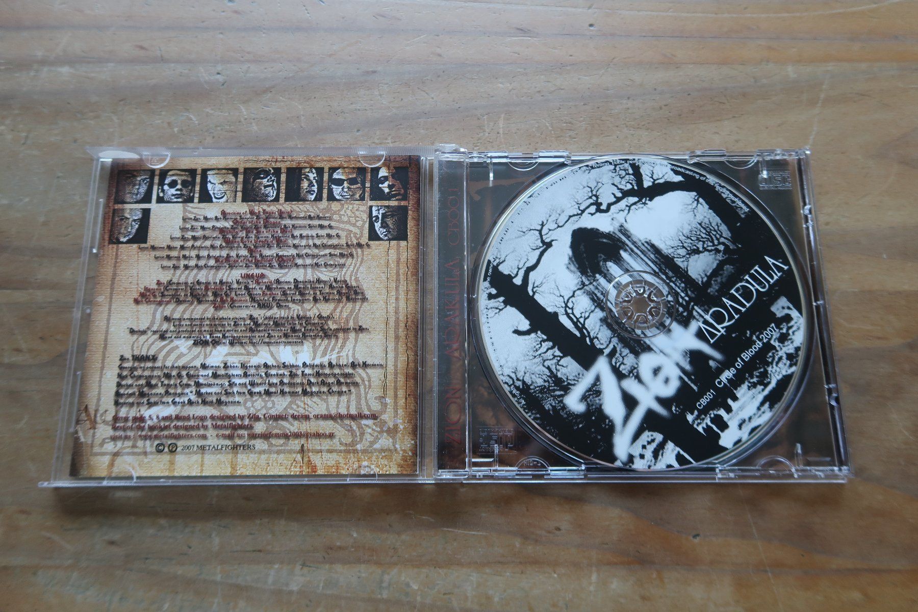 CD: ZION - DRAKULA - CD – Usato da Basel venduto da Patiscat 3