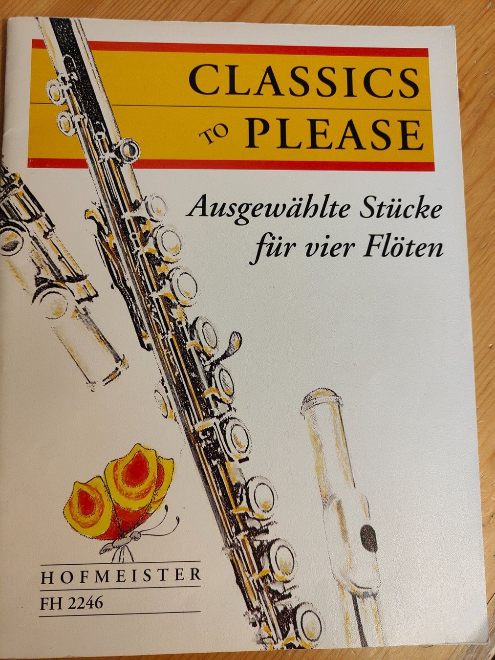 Libri: Noten für 4 Querflöten Classics to Please – Nuovo e nell'imballaggio originale da Davos-Platz venduto da musikhauskollegger
