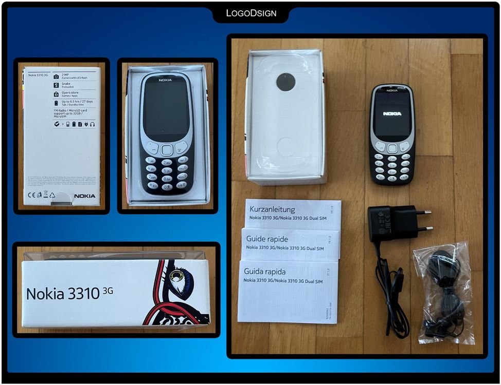 Nokia 3310 3G (2017) inkl. Originalpackung & Zubehör Kaufen auf Ricardo
