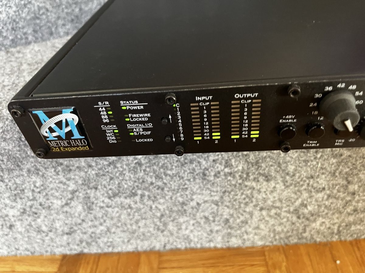 Attrezzatura per studi di registrazione: Metric Halo ULN-2 2d Interface – Usato da Glattfelden venduto da SML64 8