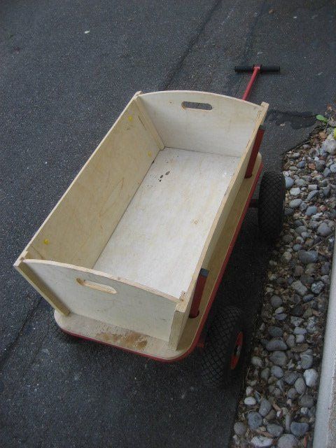 Chariots de transport: Leiterwagen / Bollerwagen aus Holz - angemalt! – D'occasion à Winterthur par pf02 6