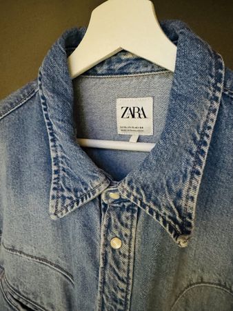 Camicia nuova denim Zara uomo taglia XL ottime condizioni
