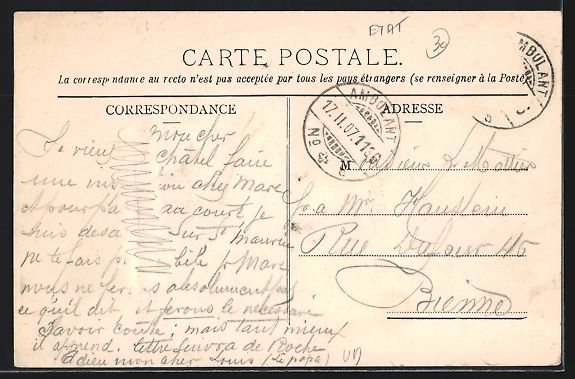 Cartoline postali: AK Lavey-les-Bains, Vue générale, 1907 – Usato da Berlin venduto da bartko-reher 1