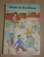 Globi in Torlikon 1. Auflage 1945 eine Seite mit Bemalung
