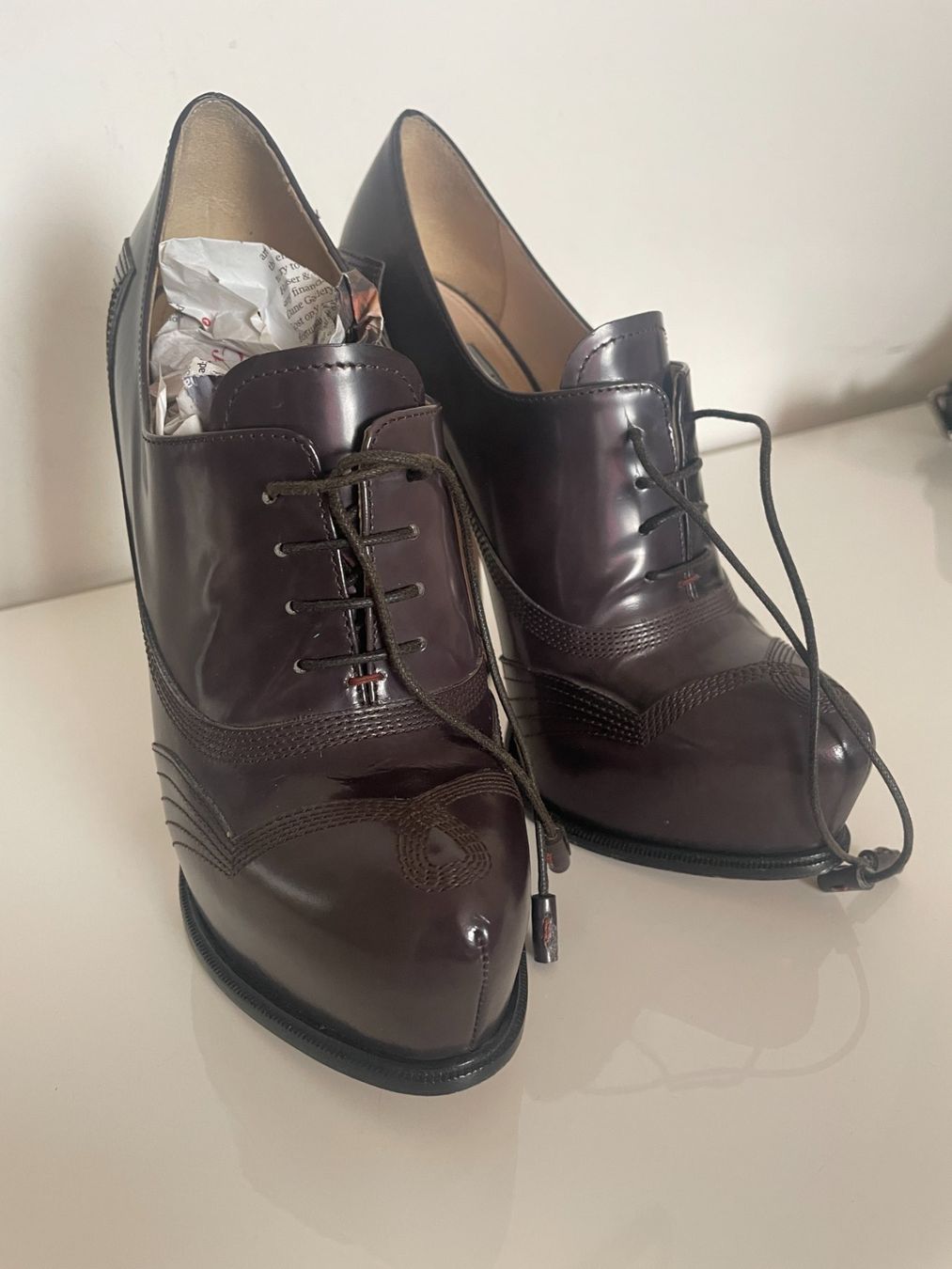 Prada Damenschuhe: Prada Lace-up Heels 2012 collection – Gebraucht aus Zürich von nao_6f5t 2