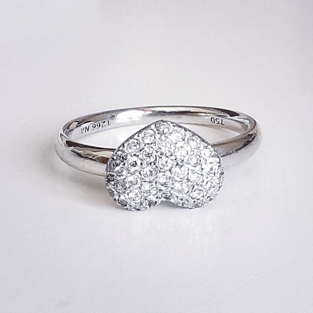 Anelli: Diamant Ring 18 kt. Weissgold – Usato da Safenwil venduto da Kroll1974 3