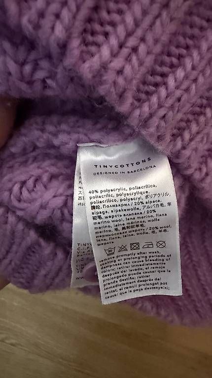 Tinycottons Maglioni & Felpe: Tinycottons Cardigan Strick 8y Flieder – Usato da Zürich venduto da hamtaro26 4