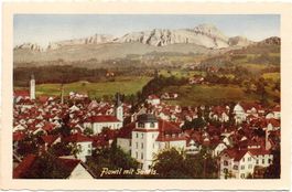 FLAWIL mit Säntis