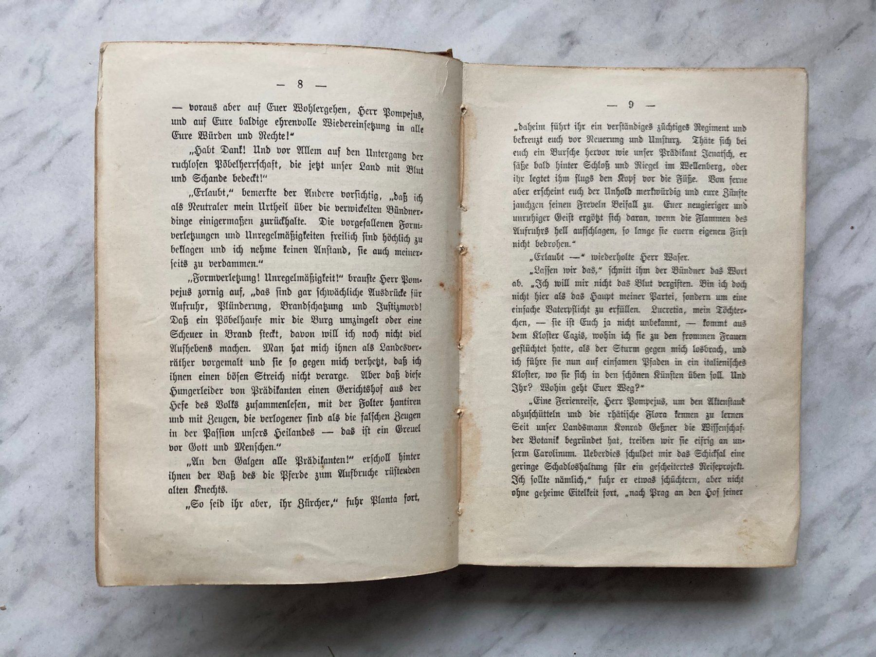 Livres: Conrad Ferdinand Meyer Jürg Jenatsch – D'occasion à Mirchel par buecher_wurm 5