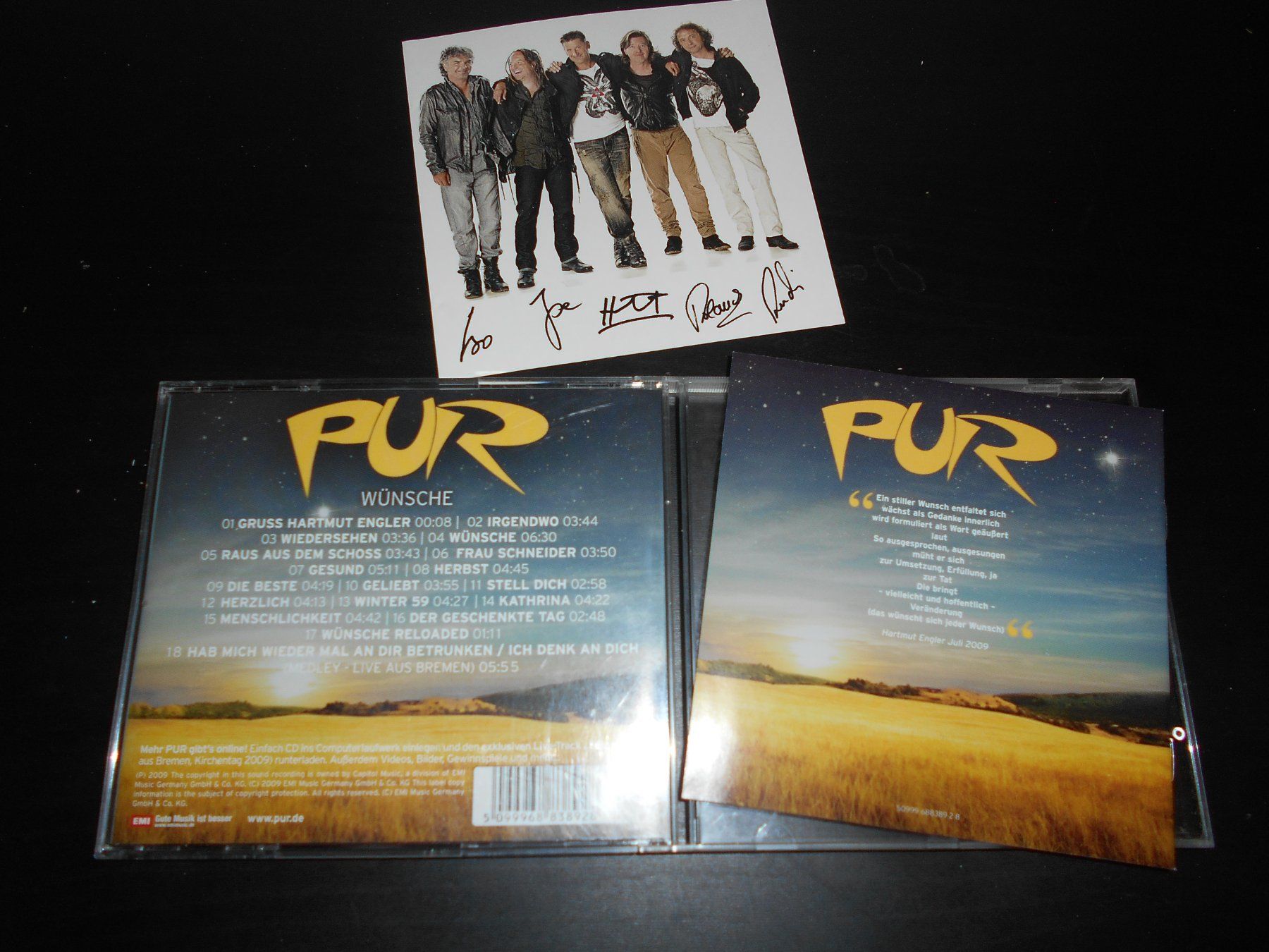 CDs: Pur – Wünsche / 2009 – Gebraucht aus Aarberg von witchhunter01 1