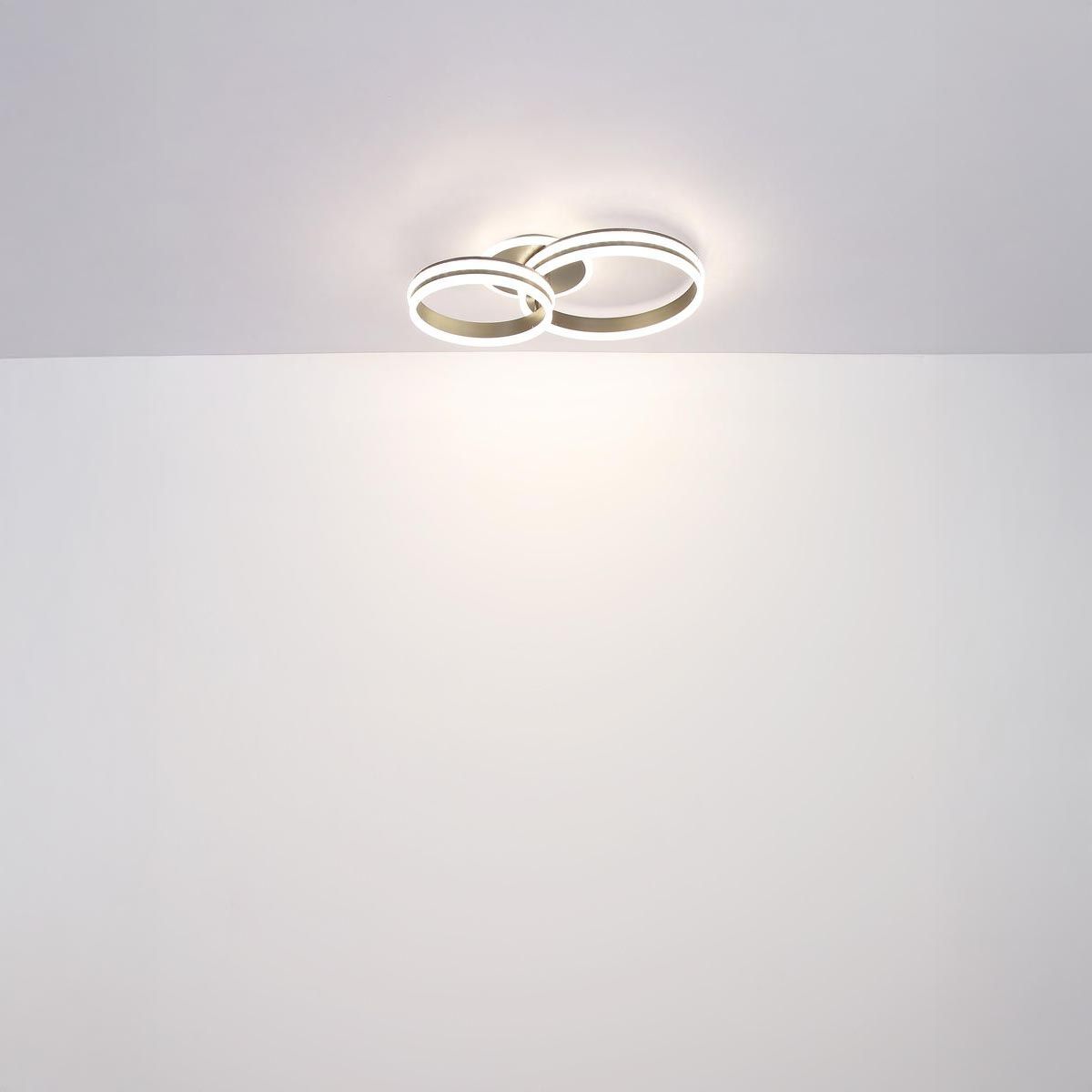 Lampadari & plafoniere: LED Deckenleuchte, Grau, 110 cm x 81 cm – Nuovo (secondo la descrizione) da Kreuzlingen venduto da Smart-Light 1