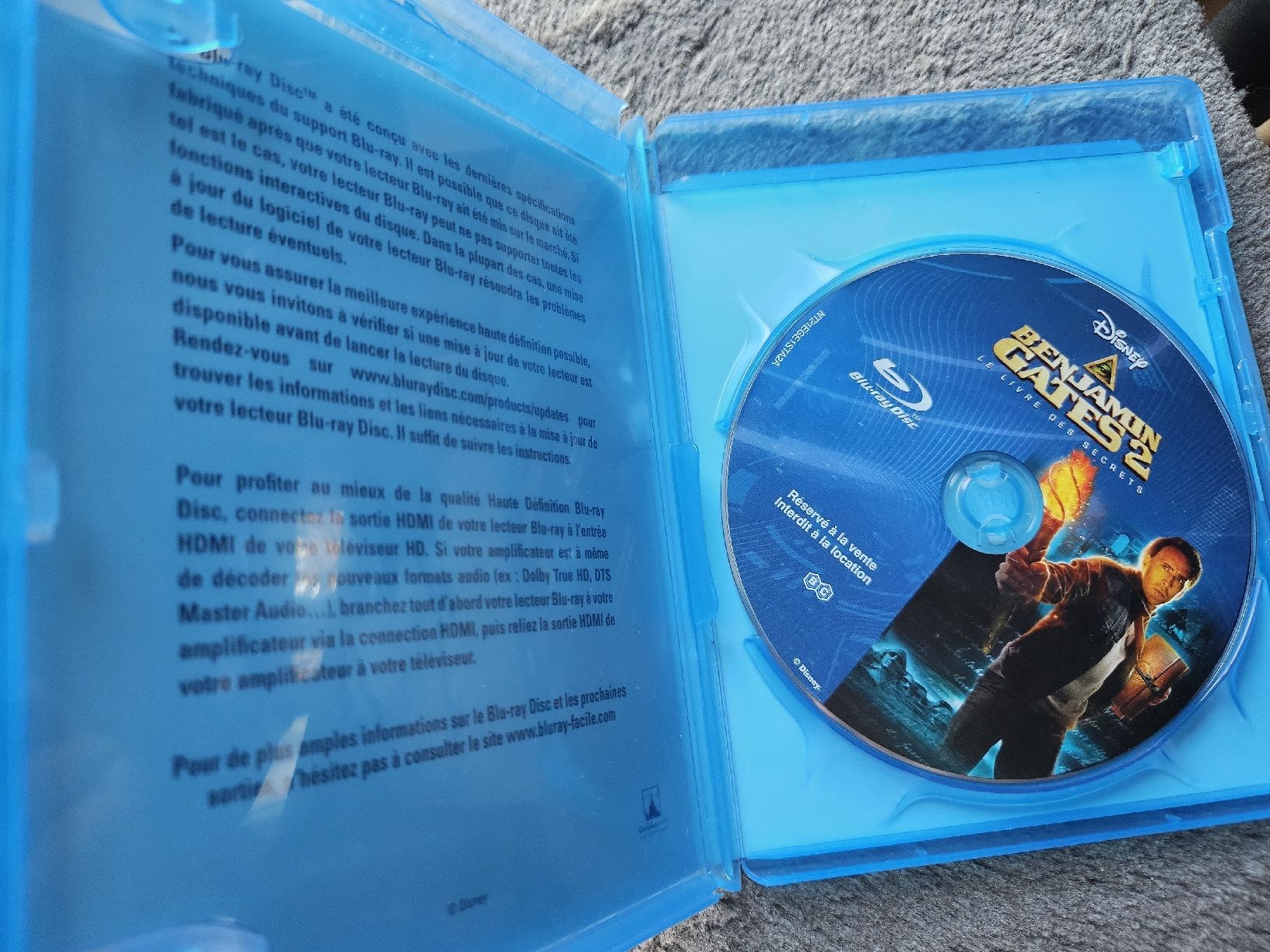Tutti i DVDs: Benjamin Gates 2 - Le livre des secrets - Blu-ray HD! – Usato da La Joux FR venduto da car_ck96 1