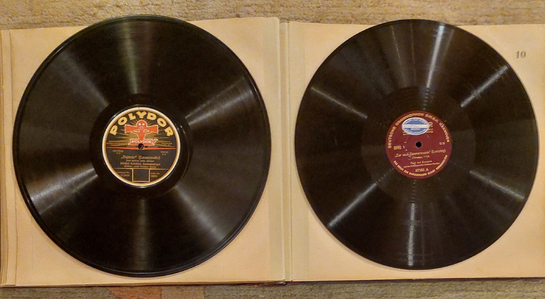 Schallplatten: 12x 78er Schellackplatten mit Opernhaftem und Beschwingtem – Gebraucht aus Zürich von Cortin 4