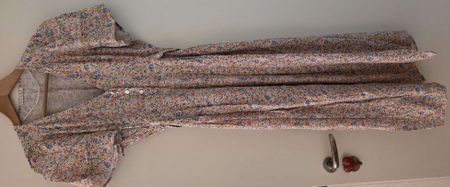 Floral maxi dress size M