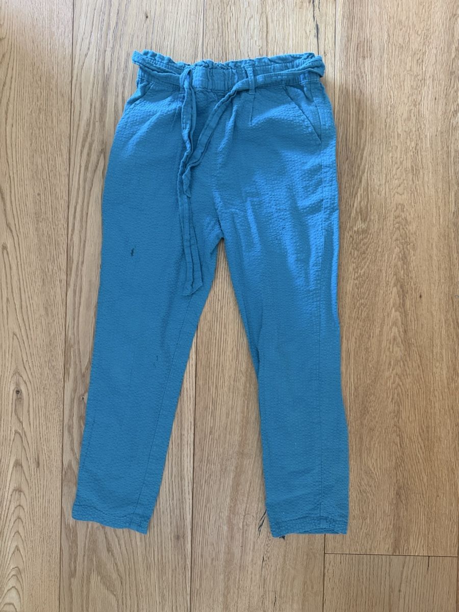 Okaidi Hosen: Okaidi Hose blau Grösse 116 mit Flecken – Gebraucht aus Luzern von La_sfinge
