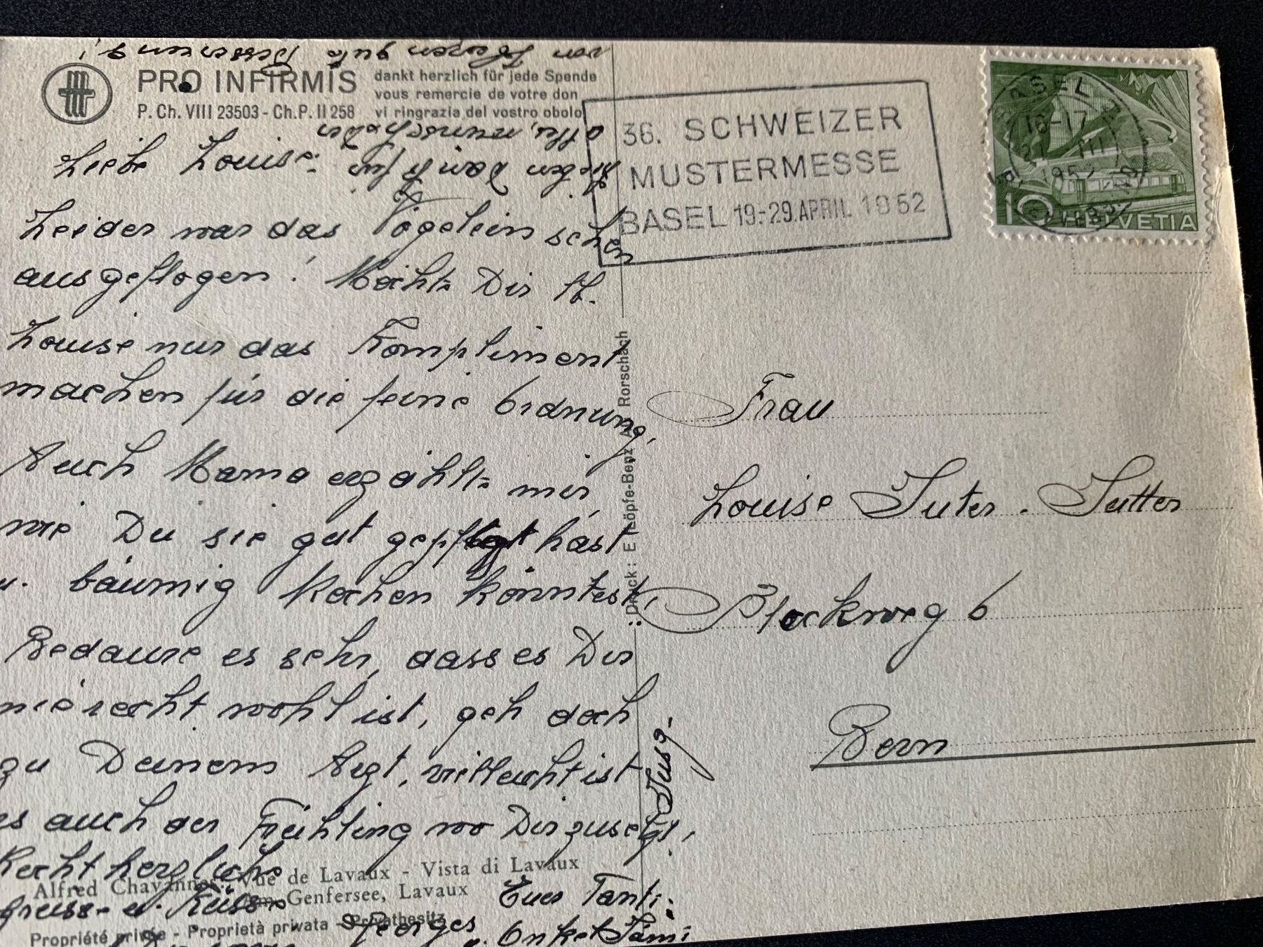 Cartoline postali: 5 alte Kunstkarten / Postkarten alt – Usato da Erlenbach ZH venduto da Ritschly 9