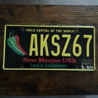 🇺🇸 U.S. Autoschild, New Mexico AKSZ67 - ORIGINAL