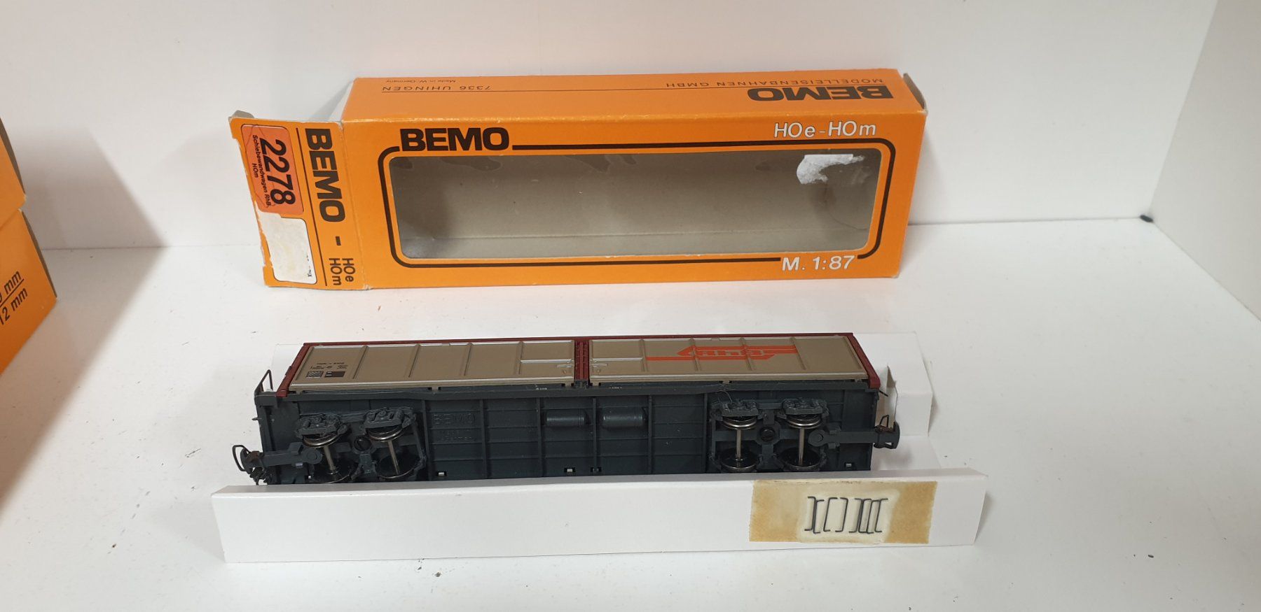 Bemo Modellini di ferrovie: Bemo RhB Schiebewandwagen – Usato da Geroldswil venduto da TopTrain54 1