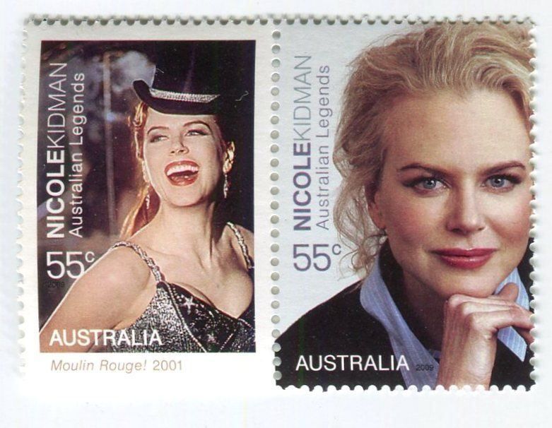 Tutti i francobolli: Briefmarken "Nicole Kidman". Australien. – Nuovo e nell'imballaggio originale da Basel venduto da Butsch5