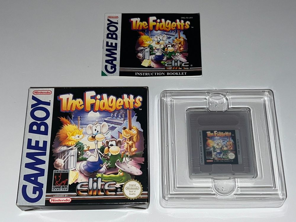 Nintendo Game Boy Classic (GB) Spiel - The Fidgetts (OVP) (Gebraucht ...