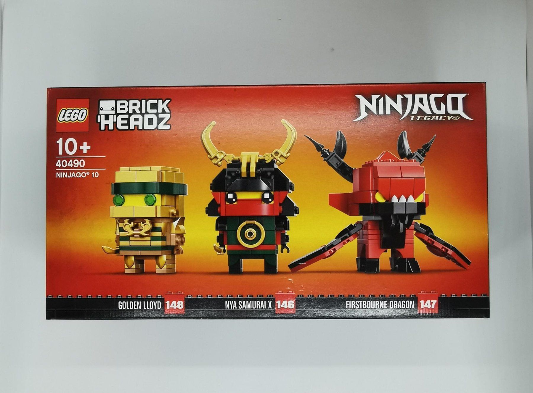 Lego Kit di costruzioni: Lego 40490 Ninjago 10 BrickHeadz – Nuovo e nell'imballaggio originale da Schlatt TG venduto da AndrTra