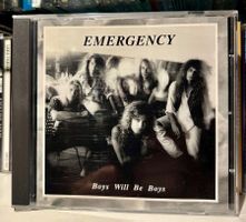 EMERGENCY „Boys Will Be Boys“ CD MELODIC ROCK SWISS SIGNIERT
