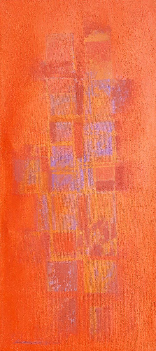 Dipinti: Claude Loewer - art abstrait – Usato da Montmelon venduto da canelle-12