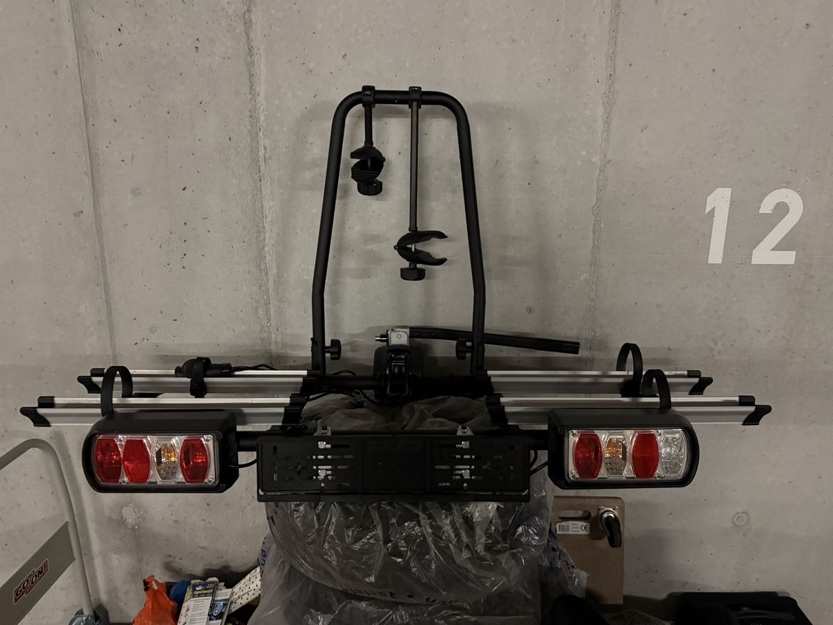 Yenmen Fahrrad-Dachträger Aus Alu – Klappbar, Doppelte Diebstahlsicherung, Für Autos & SUVs, Bis 2,2 Zoll Reifenbreite