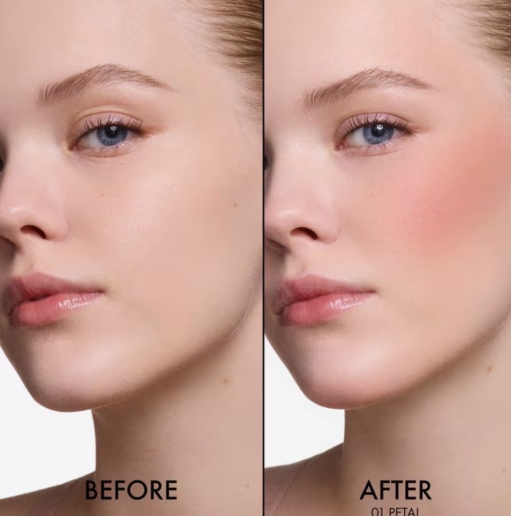Dior Make-up: Dior Forever Blush 01 Petal, – Usato da Baden venduto da Tiffany6878 4