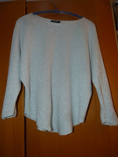 Maglioni & Felpe: Pullover von Today, Gr. M/L, weiss-silber – Usato da Nunningen venduto da Fashion-Ave51 1